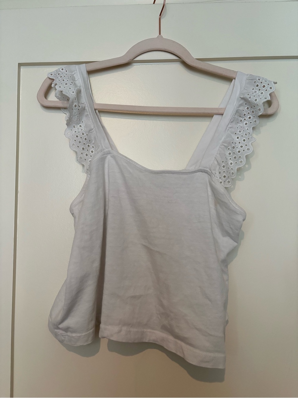 Cute White H&M Tank Top